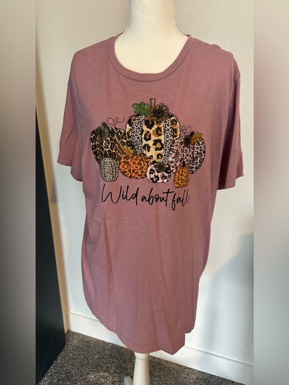 Wild About Fall Mauve Graphic Tee